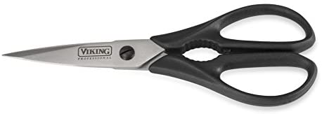 Viking Culinary Professional Cutlery Scissors, 8", Black - The Finished Room