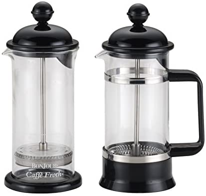 Bonjour Universal French Press 12 Cup Glass Replacement Carafe, Clear
