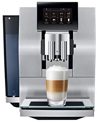 Jura Z8 Aluminum Automatic Espresso &amp; Cappuccino Machine with Touch screen - The Finished Room