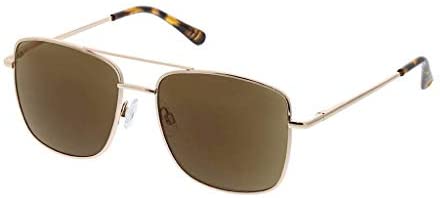 Peepers by PeeperSpecs Big Sur Polarized Aviator Sunglasses, Gold, 56 mm + 0 - The Finished Room