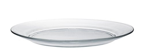 Duralex Lys Clear Glass 11 Inch Dinner Plate, Set Of 6 - The Finished Room