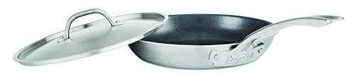 Viking Culinary 10&quot; Non-Stick Fry Pan with Lid Professional 5-Ply, 10 Inch, Satin FInish - The Finished Room