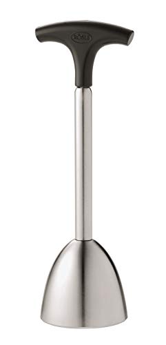 Rösle Stainless Steel Egg Topper with Silicone Handle - The Finished Room