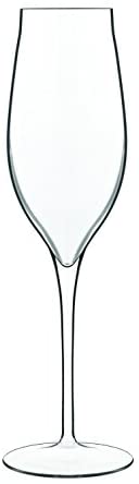 Luigi Bormioli Vinea 6.75 oz Sparkling Wine Glasses, Set of 2, Clear - The Finished Room