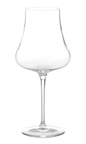 Luigi Bormioli Tentazioni 16 oz Chardonnay White Wine Glasses, Set of 6, Clear - The Finished Room