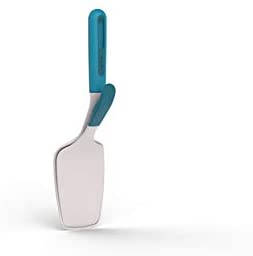Lekue Kitchen Spatula 3-in-1 Tongs, Blue/White - The Finished Room