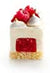 Lekue Rectangular Mini Filled Log Cakes Kit/Buche Square, 6, red - The Finished Room