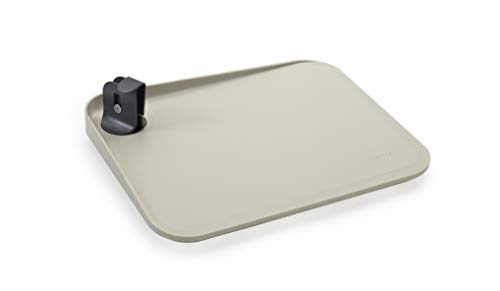 Lekue Chopping Board, 11.8&quot; x 9.8&quot;x 2.8&quot;, Gray/White - The Finished Room