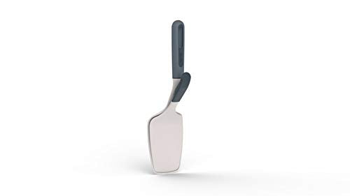 Lekue Kitchen Spatula 3-in-1 Tongs, Gray/White - The Finished Room