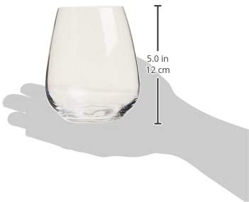 Luigi Bormioli Atelier Stemless Cabernet Wine Glass 23-1/4-Ounce, Set of 6 - The Finished Room