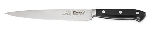 Viking Culinary Professional Cutlery Carving Knife, 8&quot;, Black - The Finished Room