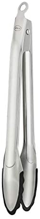 Rösle 12987 Locking Tongs Silicone 11.8 in, Silver - The Finished Room