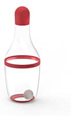 Lekue Salad Dressing Shaker, Red - The Finished Room