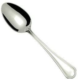 Fortessa Medici Stainless Steel Dinnerware - Table Spoons - Set of 12 - The Finished Room