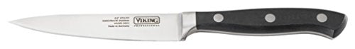 Viking Culinary Professional Cutlery Utility Knife, 4.5&quot;, Black - The Finished Room