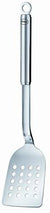 Rosle Round Handle Turning Perforated Spatula Slice, 12.2", Stainless Steel - The Finished Room