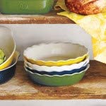 Emile Henry Modern Classics Pie Dish 9&quot;, Spring Green - The Finished Room