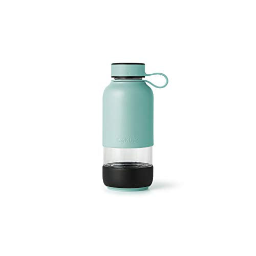 Lekue Bottle To Go reusable water bottle, 20 ounce, Turquoise - The Finished Room