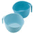 Ayesha Pantryware Mix and Strain Mixing Bowl Set, 2-Piece, Twilight Teal - The Finished Room