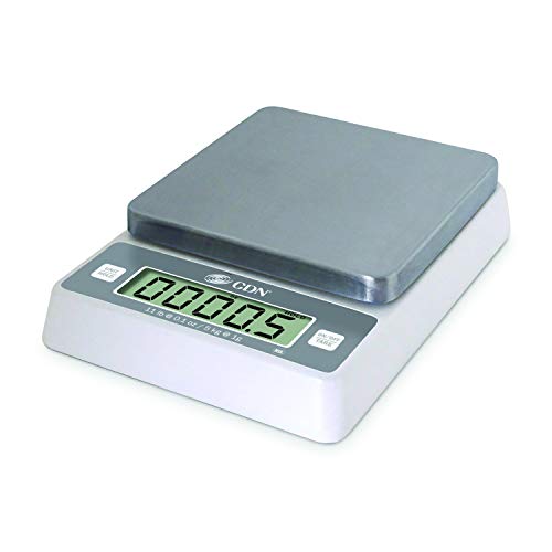 CDN SD1114 Pro Accurate Digital Portion Control Scale - 11 lb, 1.75&quot; Height, 7.9&quot; Width, 5.9&quot; Length,Small - The Finished Room