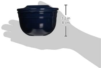 Emile Henry Made In France HR Modern Classics Butter Pot, Blue - The Finished Room