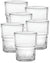 Duralex Empilable Glass Tumbler (Set of 6), 7 oz, Clear - The Finished Room