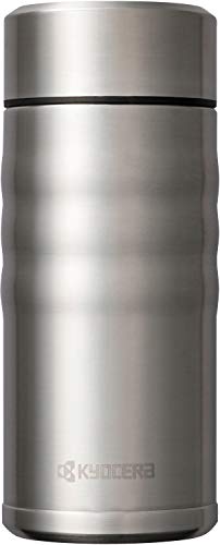 Kyocera Travel Mug with Twist Top, 12oz, Stainless Steel - The Finished Room
