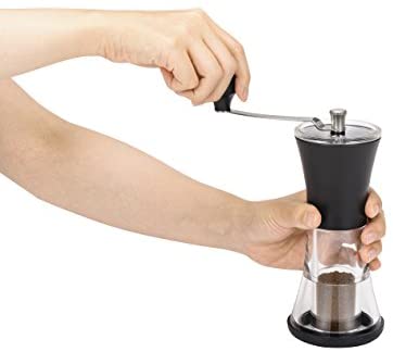 Kyocera Advanced Ceramic Slim Adjustable Coffee Mill, Black - The Finished Room