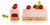 Lekue Rectangular Mini Filled Log Cakes Kit/Buche Square, 6, red - The Finished Room