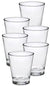 Duralex Made in France Pure Glass Tumbler Drinking Glasses, 7.38 ounce - Set of 6, Clear - The Finished Room