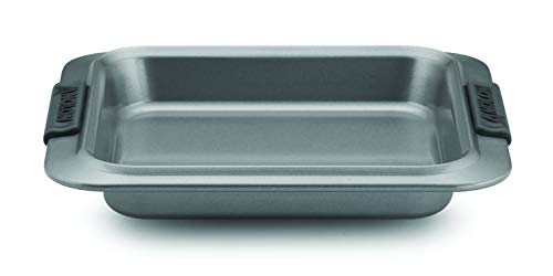 Anolon Advanced Nonstick Baking Pan / Nonstick Cake Pan, Square - 9 Inch, Gray - The Finished Room