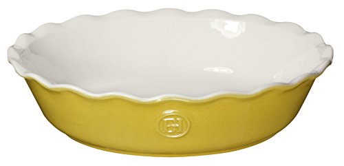 Emile Henry Modern Classics Pie Dish 9&quot;, Pack of 1, White - The Finished Room