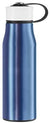 Oggi LOOP Vacuum Insulated Stainless Steel Bottle with Screw Top, 17-Ounce, Silver - The Finished Room