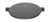 Emile Henry Made In France Flame Individual Pizza Stone, 10", Charcoal - The Finished Room
