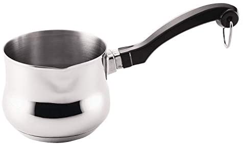 Farberware Classic Series Stainless Steel Butter Warmer/Small Saucepan Dishwasher Safe, 0.625 Quart, Silver - The Finished Room