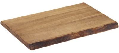 Rachael Ray Pantryware Wood Cutting Board / Wood Serving Board - 17 Inch x 12 Inch, Brown - The Finished Room