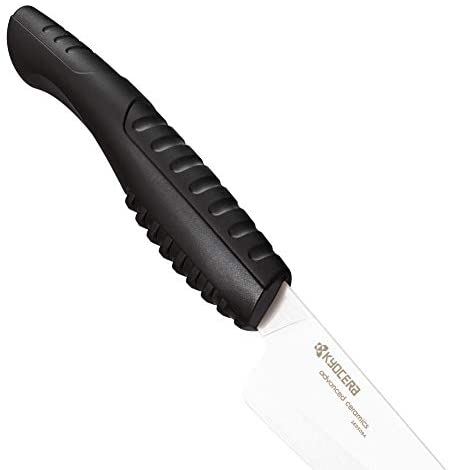 Kyocera Outdoor Ceramic Camp Kitchen Knife and Sheath Set, 4&quot;, Black - The Finished Room