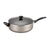 Farberware 21909 Dishwasher Safe Nonstick Jumbo Cooker/Saute Pan with Helper Handle - 6 Quart, Silver - The Finished Room