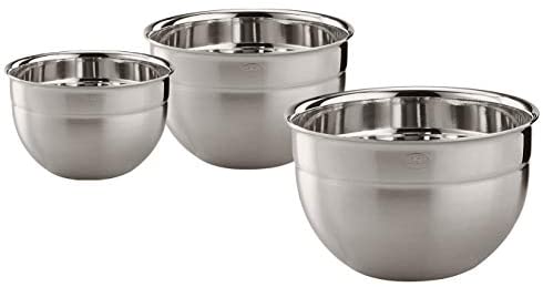 Rosle Deep Mixing Bowl, Stainless Steel, 8 cm, 3.2&quot; diameter (.21-quart) - The Finished Room