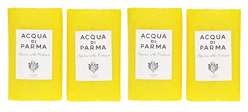 Acqua Di Parma Colonia Wrapped Soaps 100 grams - Set of 4 - The Finished Room
