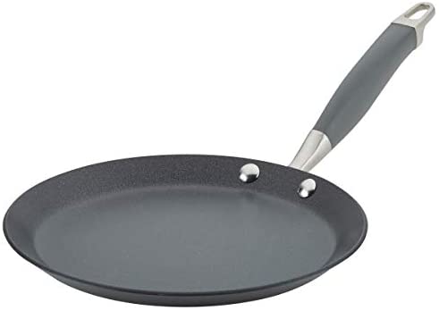 Anolon Advanced Home Hard-Anodized Nonstick Crepe Pan, 9.5-Inch, Moonstone - The Finished Room