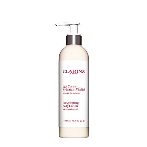 Clarins Invigorating Body Lotion with Hazelnut Oil - 10.1 Ounces/300 Ml - The Finished Room