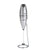 BonJour Coffee Stainless Steel Hand-Held Battery-Operated Beverage Whisk / Milk Frother, Silver - The Finished Room