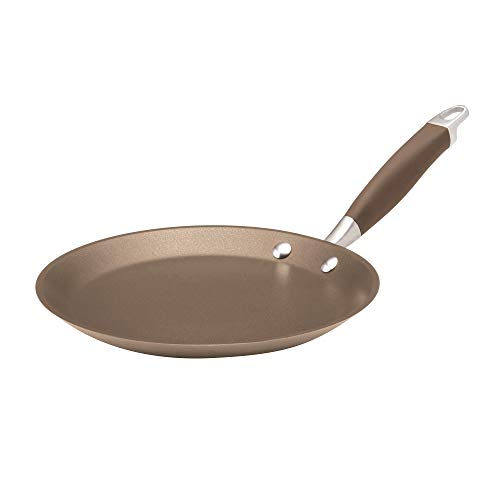Anolon Advanced Hard Anodized Nonstick Crepe Pan, 9.5 Inch, Light Brown - The Finished Room