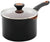 Farberware Glide Nonstick Sauce Pan/Saucepan with Straining and Lid, 3 Quart, Black - The Finished Room