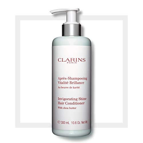 Clarins Invigorating Shine Hair Conditioner with Shea Butter - 10.6 Ounces/300 Ml - The Finished Room
