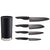 Kyocera Universal Knife Block Set Includes: Black Soft Touch Round Block and 4 Innovation Series Ceramic Knives, Z212 Black Blades - The Finished Room