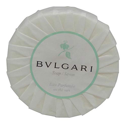 Bvlgari/Bulgari Au The Vert (Green Tea) Pleated Soap - 150 Grams - The Finished Room