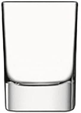 Luigi Bormioli Strauss 2 oz Liqueur Shot Glasses, Set of 6, Clear - The Finished Room