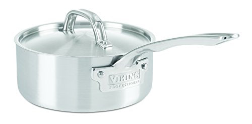 Viking Professional 5-Ply Stainless Steel Saucepan, 3 Quart - The Finished Room